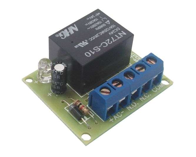 24VDC/16VAC RELAY BOARD WITH LED INDCATOR CL-GR KE01-001-A-24VDC