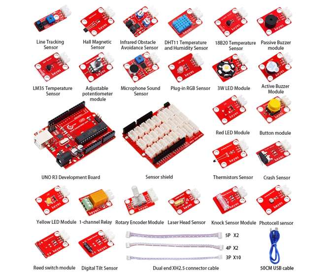 24-IN-1 SENSORS ASSORTMENT KE3001