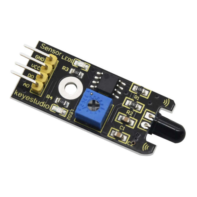 FLAME / FIRE / IR DETECTION SENSOR DEVELOPMENT BOARD KS0036