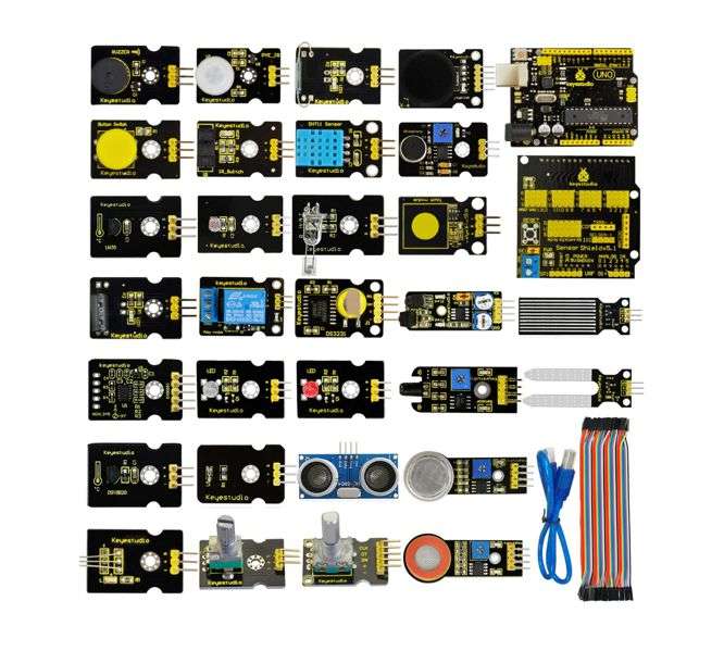 SENSOR KIT + UNO R3 FOR ARDUINO STARTER KS0083