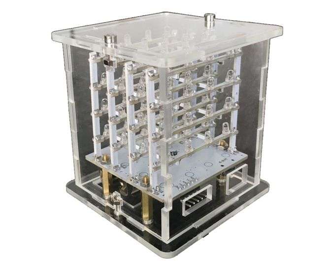 4X4X4 LED CUBE KIT FOR ARDUINO + FTDI MODULE KS0182