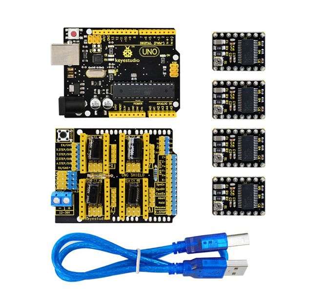 CNC CONTROLLER KIT FOR ARDUINO WITH DRIVERS KS0286
