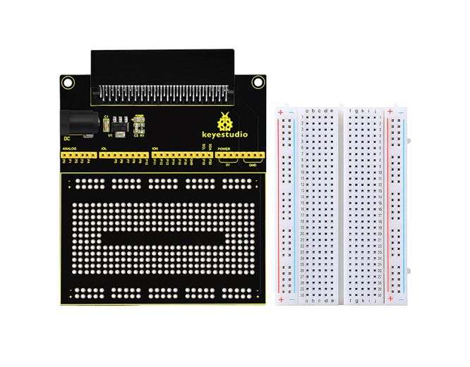 PROTOTYPING BREAKOUT BOARD V2 + BREADBOARD KS0307