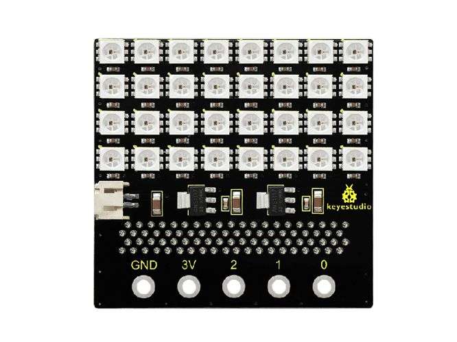 MICRO:BIT SK6812 4X8 LED DOT MATRIX DISPLAY SHIELD KS0315