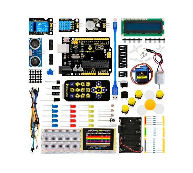 BASIC STARTER KIT V2 FOR ARDUINO+UNO R3 BOARD KS0403