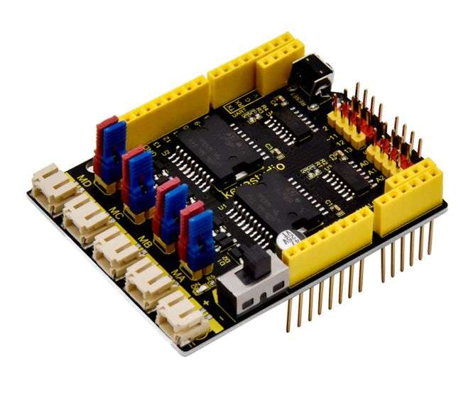 4-CH L298P MOTOR DRIVES SHILED V1.0 KS0448