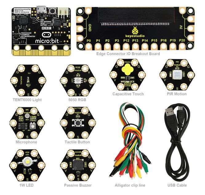 MICRO:BIT DEVELOPMENT / TRAINING BOARD KIT KS0456