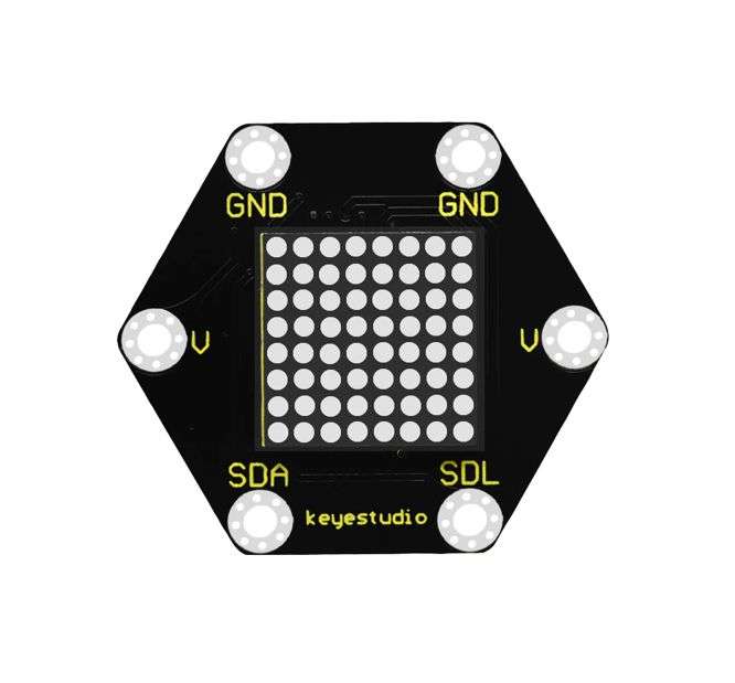 HONEYCOMB DISP LED DOTS MATRIX 8x8 MODULE KS0478