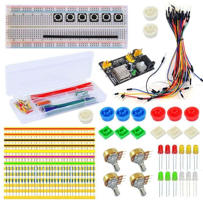 ELECTRONIC COMPONENT KIT FOR ARDUINO KT0047
