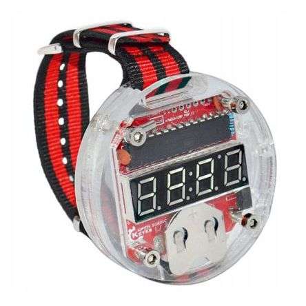 DIY WRIST WEARABLE CLOCK KIT UNASSEMBLED KT0067 / 18....