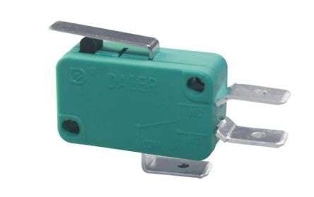 MICRO LIMIT SWITCH 15A LEVER SOL KW1-103-Z2A200