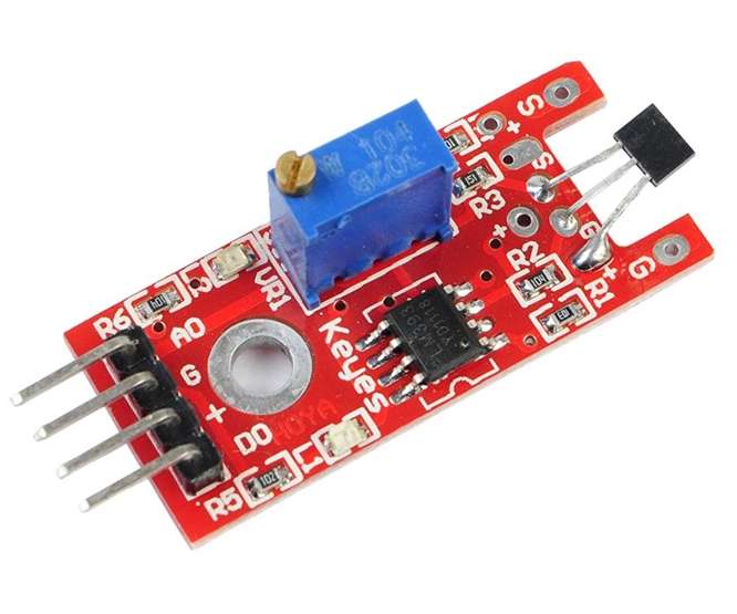 HALL EFFECT SENSOR DEVELOPMENT BOARD KY0024
