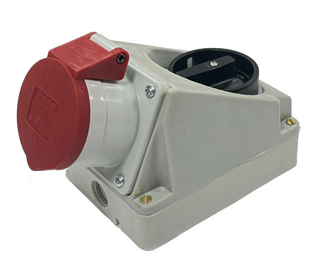16A CEE SWITCHED SOCKET 380/415V IP44 3P + E BC1-1504-2413-1646