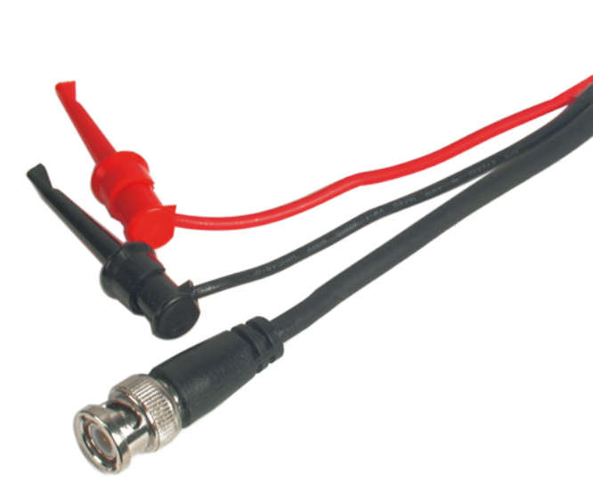 TEST LEAD SET IC CLIPS & BNC MALE L41133
