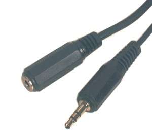 LEAD STEREO PLUG-SOCK 3.5 10M LONG  190360
