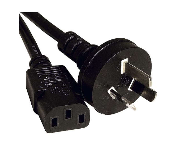POWER LEAD 3P FLAT - IEC SOCKET 1.8M PARTLY MOULDED 221000