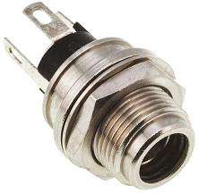 DC PLUG 2.5x14x6.5mm 16mm PANEL HOLE=11mm L712AS