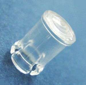 LENS CAP CLEAR T1-3/4 LED 5mm FLAT LC5-1