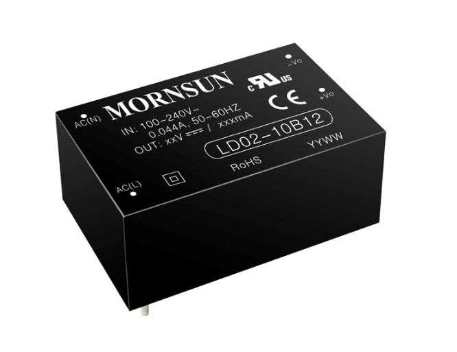 POWER SUPPLY PCB MODULAR DIL I=220 O=12 0A16 2W LD02-10B12