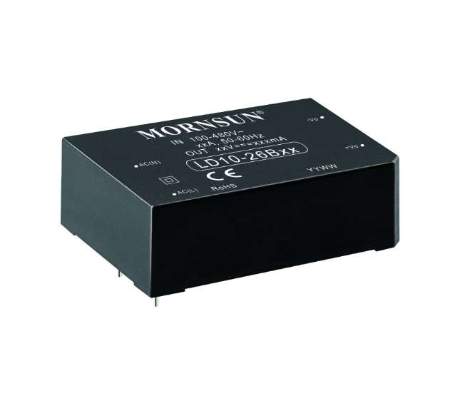 POWER SUPPLY PCB MOUNT I=220V O=5V 2A LD10-26B05