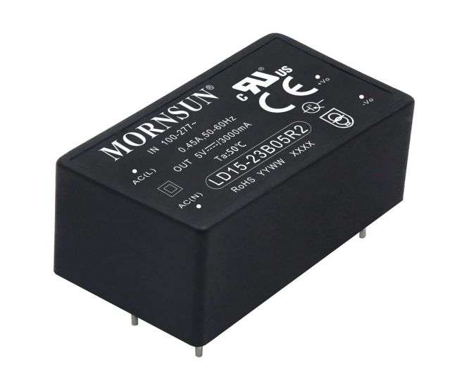 POWER SUPPLY MOD I=220VAC O=12VDC 1.25A LD15-23B12R2