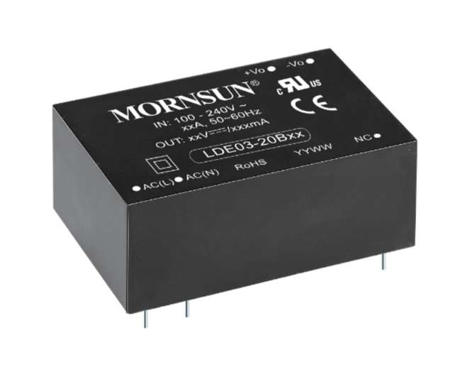 PSU 85-264VAC TO 3.3V 1A OR DC-DC I=100-370VDC LDE05-20B03