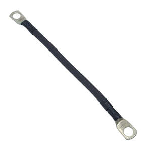 LEAD 450mm 10mm2 RING 6mm BLK LEAD-450MM-BK-RD