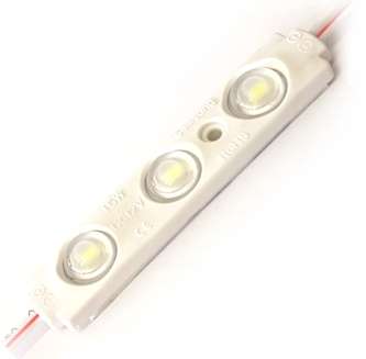 LED MODULE 3x COOL WHITE, 6000Kmd 1.2W in-line 7013-5630-WHT-1.2W