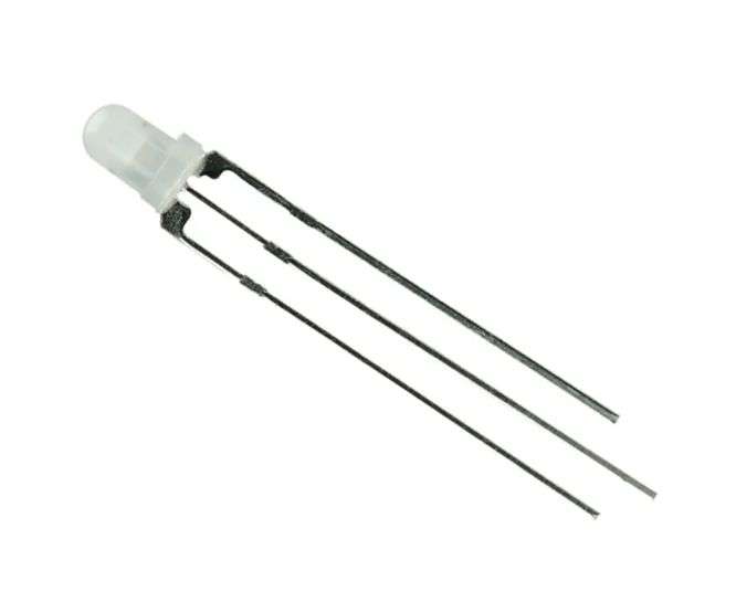 LED 3mm CL-RD+GR BI-COLOUR 3-P C-C BL-BHG201