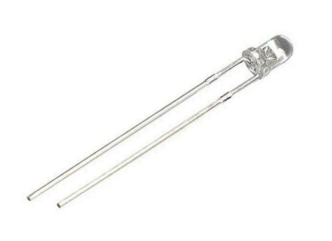 LED 3mm CL-WHITE RND 1K6mcd 22D BL-BZ53V1
