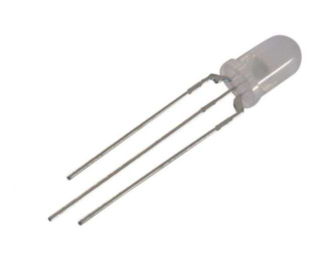LED 5mm FR-RD/GR RND C-C 60D RG504TM-A