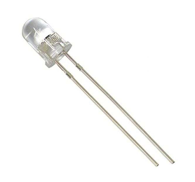 LED 5mm CLEAR-RED 400mcd 12-DEG BL-B6334-TK