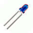 LED 3mm DI-BL RND 500mcd  30D  BL-BB54N1