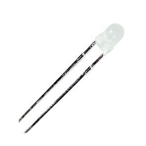 LED 3mm FR-RD+GR RND 2-P 45D BL-BHG271