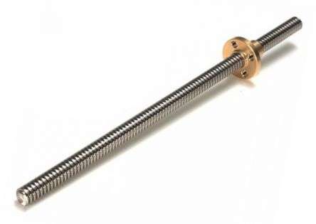 LINEAR BEARING THREADED ROD 300mm  T8-2-D8  /  170069