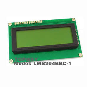 LCD DISPLAY 20CH 4L B/L 98x60x13.7 LMB204BBC-1  3.3V *D*