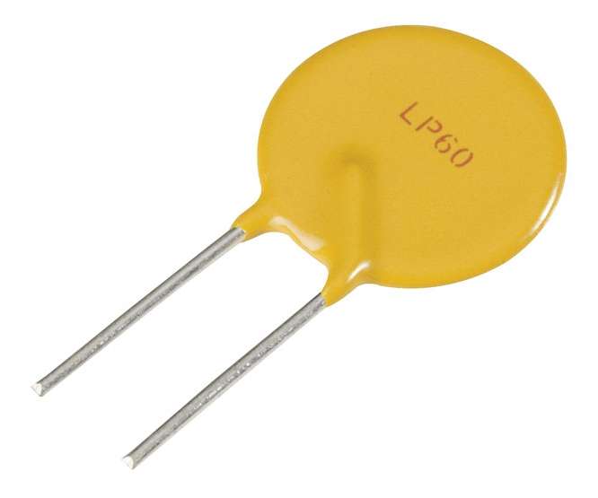 PTC RESETTABLE MULTIFUSE Ih=1.60 It=3.20 60VDC LP60-160F