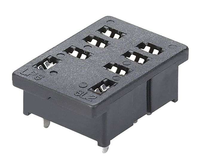 SOCKET RELAY 8P PCB 31x21.1x14.2mm LPS-SL2