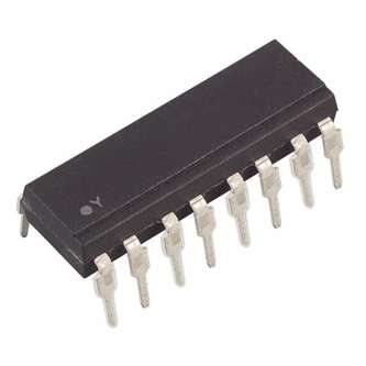 OPTOCOUPLER DIP 4CH 5KV CTR=50 LTV-847