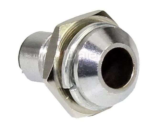 METAL LED HOLDER 5mm CHROME CONVEX LTY-M8DZ-V