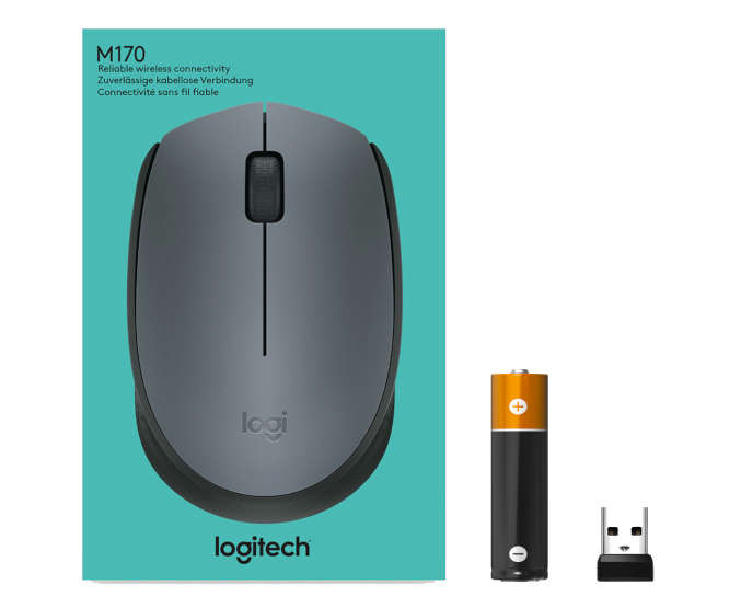 WIRELESS MOUSE 2.4GHz 10m RANGE M170