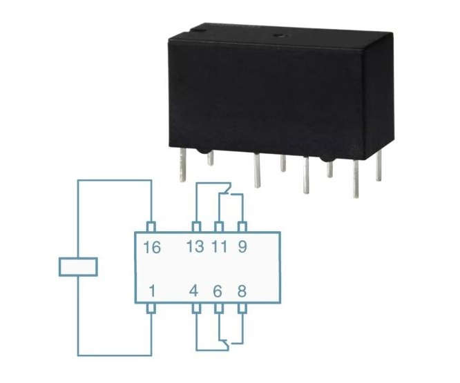 RELAY DPDT 48VDC 3A M4S-48HW