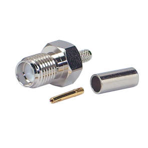 SMA-SOCKET CRIMP RG174U M5004P