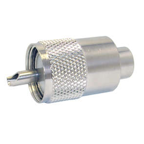 UHF-PLUG PL259 TWIST & SOLDER TEFLON RG59 M5501-TM