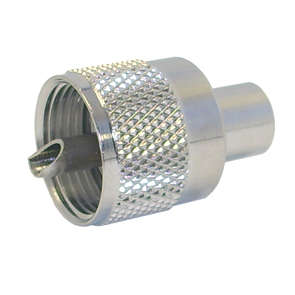 UHF-PLUG PL259 TWIST ON & SOLDER RG58  M5521L