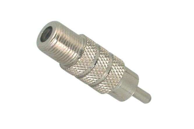 ADAPTOR .F-SOCKET TO RCA-PLUG M5622