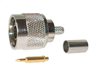 N-PLUG CRIMP RG223U 3-PC M5700TD