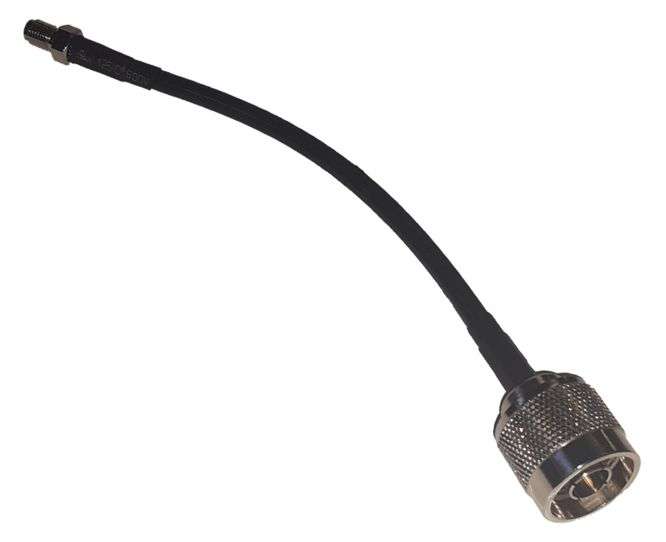 RF LEAD SMA SOCKET TO N-TYPE PLUG 150mm 50-OHM M58709