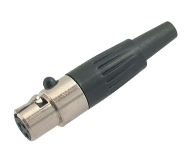 SOCKET MINI-MICROPHONE 4-WAY IN-LINE M58842C