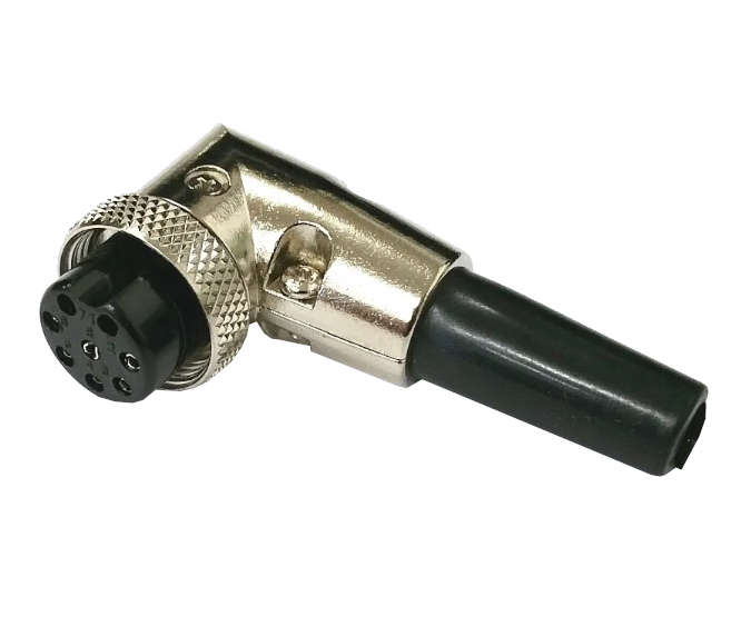 SOCKET R/A 7-PIN MICROPHONE M59113F